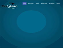 Tablet Screenshot of goaero.net
